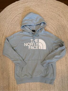 The North Face Light Blue Women’s Logo Hoodie
